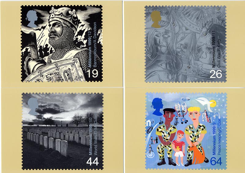 1999 GB - PHQ 212 - The Soldiers' Tale - Set (4) MNH